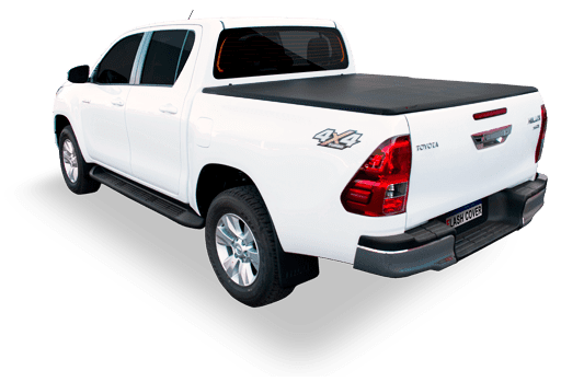 hilux branca com capota maritima flash cover